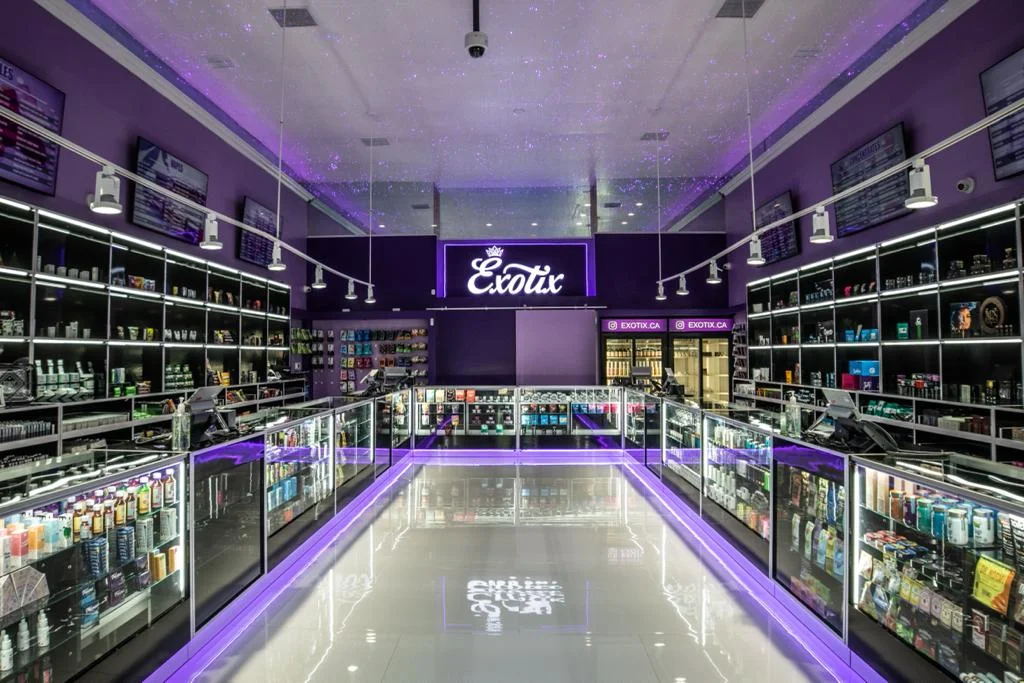 Exotix Hollywood dispensary interior